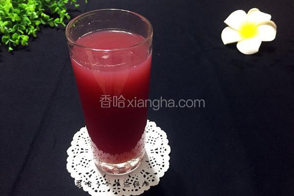 现榨石榴汁