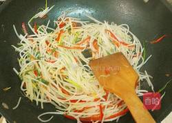 酸甜三丝的做法图解5