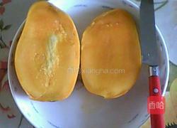 切芒果的做法图解2