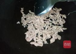 杏鲍菇豆腐干炒肉丝的做法图解6