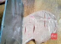 泡菜炒腰花的做法图解3