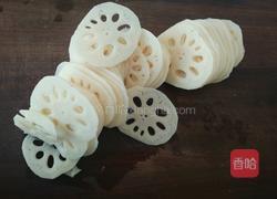 肉炒藕片的做法图解2