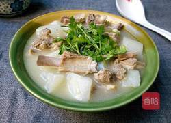 白萝卜炖羊排的做法图解9
