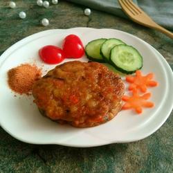 黑胡椒胡萝卜猪肉饼的做法[图]