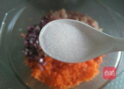 黑胡椒胡萝卜猪肉饼的做法图解7