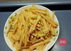 清炒山芋的做法图解2