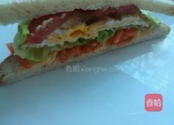 三明治的做法图解7