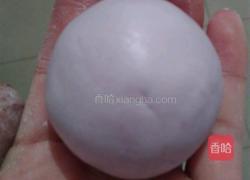 豆沙馅糯米油饼的做法图解5