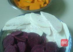 彩色芋圆的做法图解2