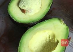 苹果牛油果米糊的做法图解2