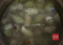 佛手瓜麻鸡汤的做法图解4