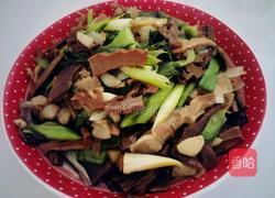 干竹笋炒蒜苗的做法图解11