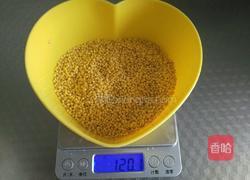 BB煲版～黄米红芸豆粥的做法图解1