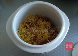 BB煲版～黄米红芸豆粥的做法图解6