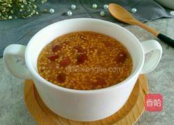 BB煲版~黄米红芸豆粥的做法图解13