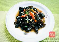酸辣黑木耳的做法图解3