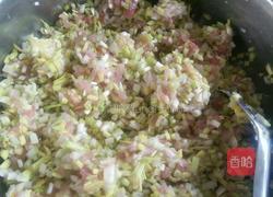黄蒜苗(韭黄)肉馅饺子(家常蒸饺)的做法图解2
