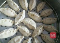 黄蒜苗(韭黄)肉馅饺子(家常蒸饺)的做法图解10