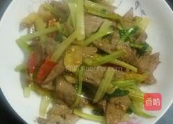 芹菜泡椒猪肝的做法图解5