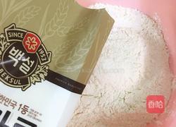 绿茶馒头的做法图解2