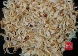 青蒜炒干贝边的做法图解4