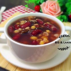 红豆黑豆大馇粥的做法[图]