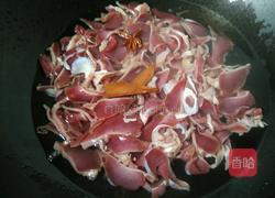 鸭胗炒酸菜的做法图解4