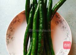 清炒二斤条（辣椒）的做法图解1