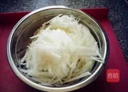 葱油萝卜丝的做法图解2