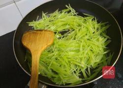 素炒莴笋的做法图解5