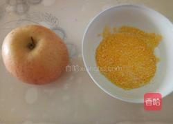 苹果玉米粥的做法图解1