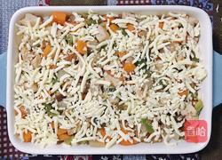 番茄黑椒鸡丁焗饭的做法图解7