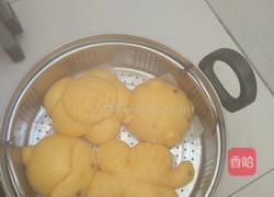 南瓜花样馒头的做法图解5