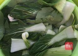 清炒油菜的做法图解1