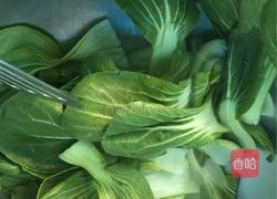 清炒油菜的做法图解2