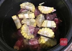 胡萝卜玉米排骨汤的做法图解3