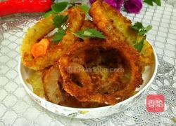 香炸洋葱圈的做法图解8