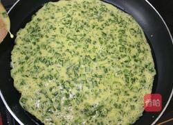千层韭菜蛋饼的做法图解4