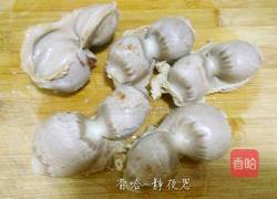 酸豆角双椒炒鸡胗的做法图解3