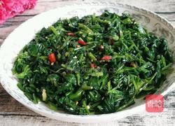凉拌菠菜的做法图解7