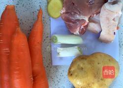 陕西风味~胡萝卜丁肉辣子的做法图解1