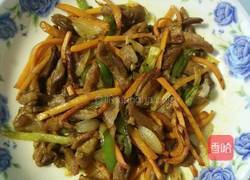 辣炒鸡丝（儿童款）的做法图解4