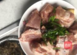 青菜蒸排骨的做法图解4