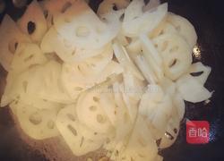 美味素炒藕片的做法图解6