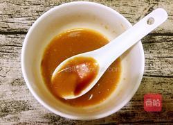 油菜炒肉片的做法图解3