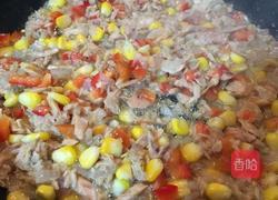 鲔鱼玉米蛋炒藜麦饭的做法图解7