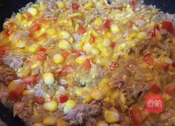 鲔鱼玉米蛋炒藜麦饭的做法图解8