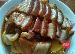 土豆扣肉的做法图解16