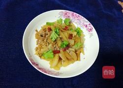 肉末爆炒辣萝卜条的做法图解6