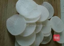 肉末爆炒辣萝卜条的做法图解1